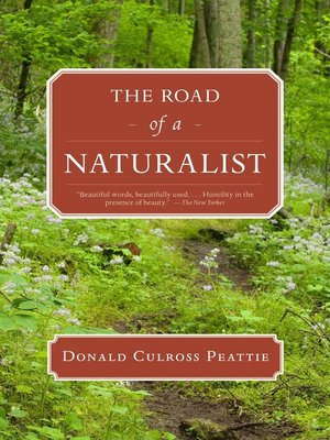 cover image of The Road of a Naturalist